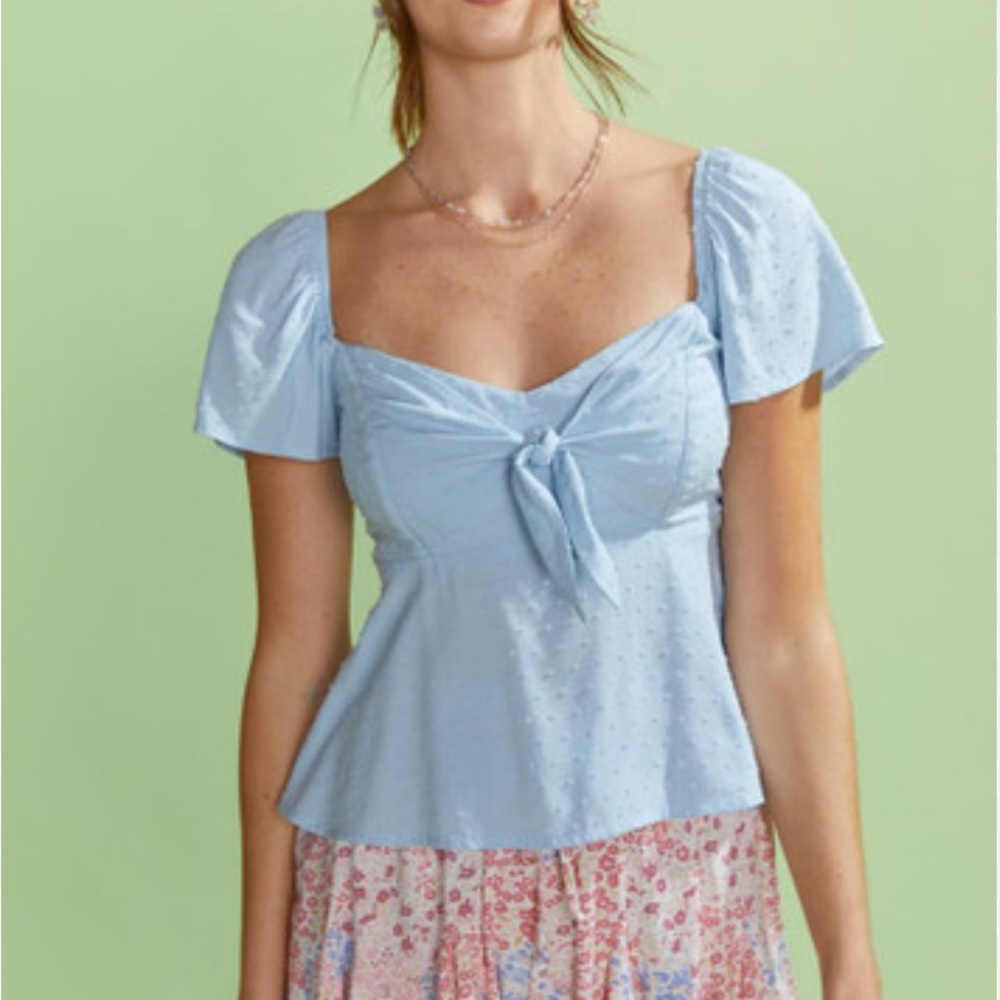 Becca Clip Dot Blouse